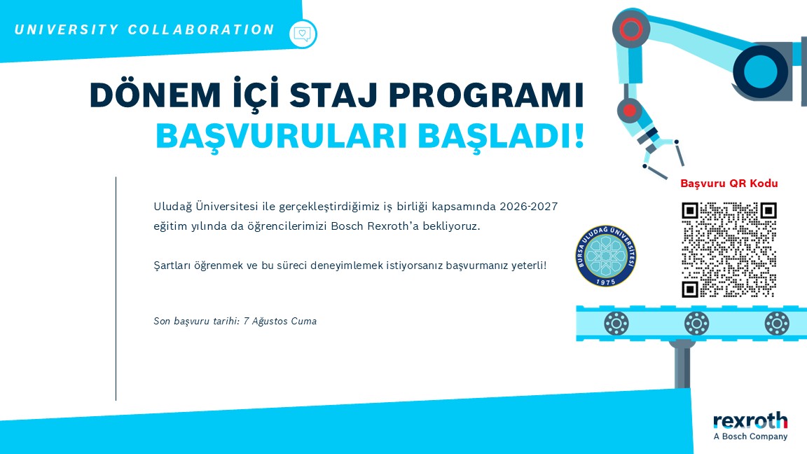 Bosch Rexroth Dönem İçi Staj Programı